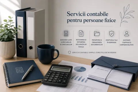 Servicii contabile pentru persoane fizice